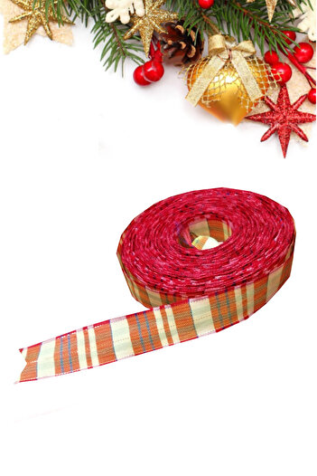 Kaftan Collection Plaid Pattern Ribbon 5 Meters