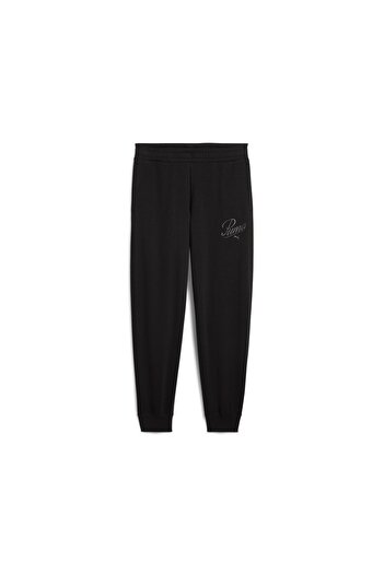 Puma Script Women's Black Sweatpants - 684985 -01