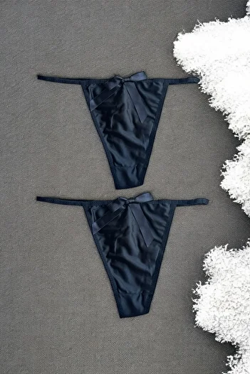 BLİSS WEAR FASHION Chiloți tanga 2 bucăți pentru femei