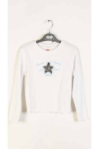 wakawakakidsstore Sequin Embroidered Star Appliqued Girl's Bady