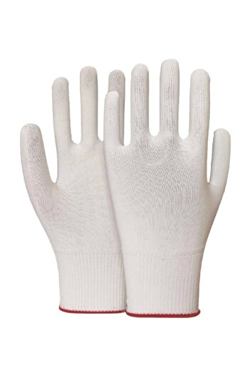 Beybi Polyester Mesh Cashier Gloves 5 Pairs Lightweight and Flexible Protective Work Gloves