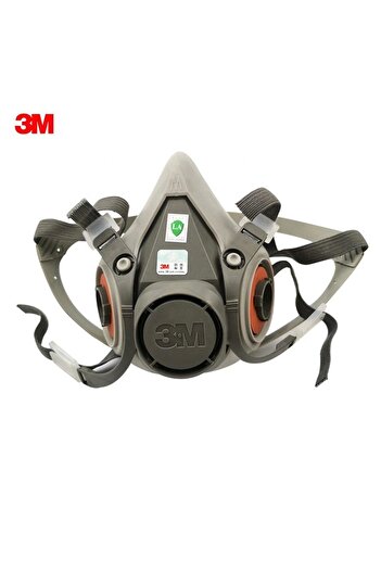 3M 6200 Yarım Yüz Maskesi Orta Boy