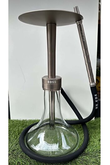 MR EDS E29 Boss - Gökkuşağı Serisi Nargile Takımı Silver