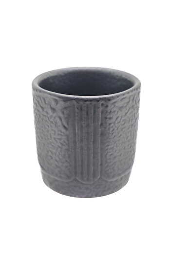 MIBRU Elegant Black 135ml Ceramic Coffee Mug – Perfect for Espresso & Small Drinks