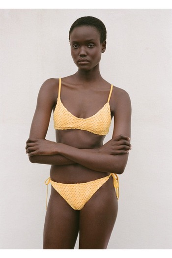 MANGO Woman Crochet Bikini Top