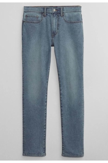 GAP Ανδρικό τζιν παντελόνι V-Slim GapFlex Slim Fit ΜΠΛΕ