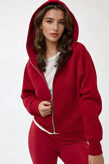 Hiccup Relaxed Fit Hooded Zipper Hoodie