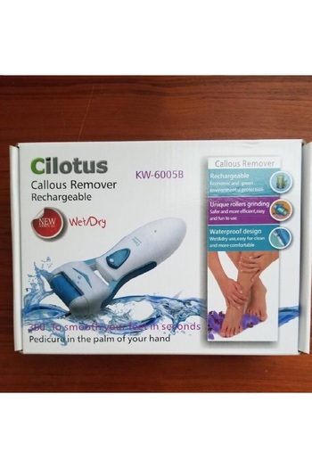 Generic Battery operated foot file with extra head