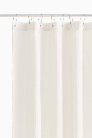 H&M Seersucker shower curtain