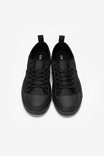 Calvin Klein Low Top Lace Up Jaq Mono Erkek Sneaker