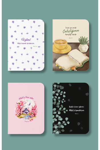 Dava Adamı Yayınları Vera Notebook Set - A6 Notebooks