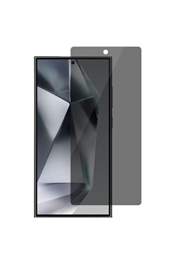 Fibaks 150C Antistatic ESD Samsung Galaxy S25 Ultra Compatible Full Coverage Ghost Shatterproof Glass Screen Protector