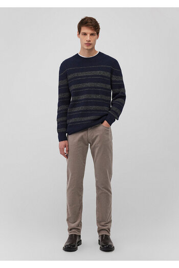 Mavi Marcus Light Gray Velvet Pants 0035185648