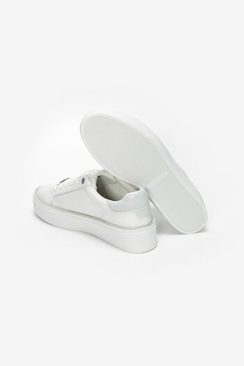 Calvin Klein FLATFORM C LACE UP - MONO MIX