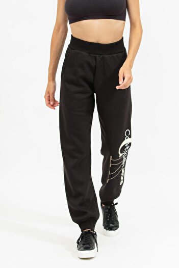 Calvin Klein Bold Monologo Cuffed Women's Sweatpants