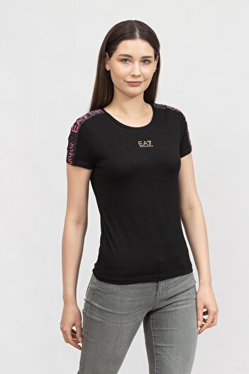 EA7 Γυναικείο T-Shirt Με Κωδικό Crew Neck