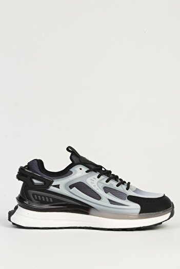 Pierre Cardin Grey-Black Men's Sports Shoes Imported Pci-10105