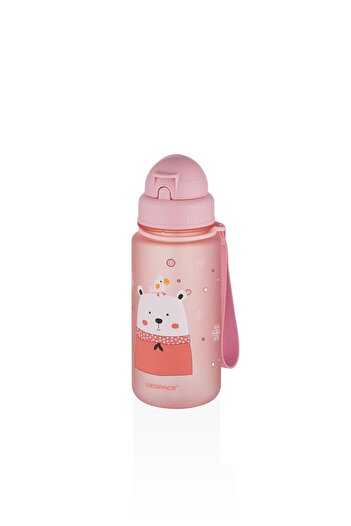 Vagonlife Uzspace 3024 400ML Light Pink Patterned New Series Water Bottle
