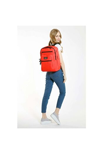 KAUKKO Full Pocket Sırt Çantası (MERCAN)adet