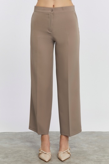 CNR TEKSTİL Women's Loose Cut Fabric Pants