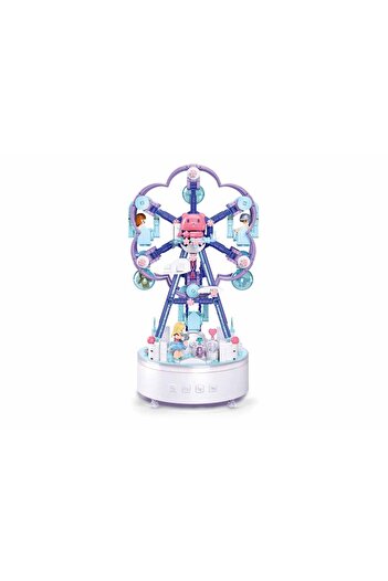 Sluban Musical Box Carousel Construction Set, Sluban, 620 pieces