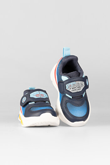 Vicco Hellen Lighted Baby Boy Navy Blue Sports Shoes