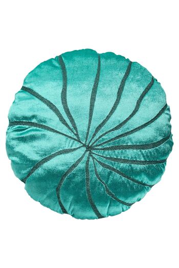 IKEA BLÅVINGAD Cushion, coral-shaped/turquoise