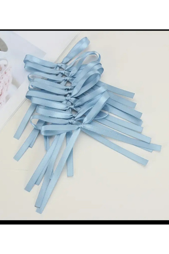 Çemrek Süs Parti Panglică cu fundă 10 bucăți de decorare pentru tort și fundă pe balon