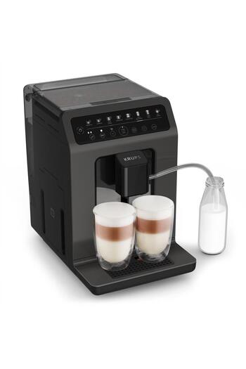 Krups Evidence Ea89 Fully Automatic Coffee Machine - Charcoal Black