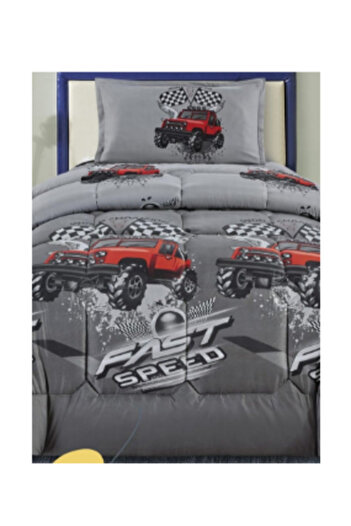 Moon 3-Piece Microfiber Duvet Cover Set, Single Size, 160x210 cm, Multicolor