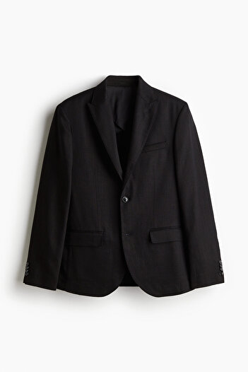 H&M Keten Karışımlı Ceket Regular Fit