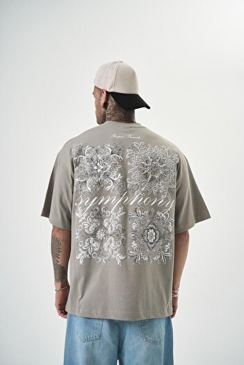Respire Чоловіча футболка Oversize T-Shirt Gri