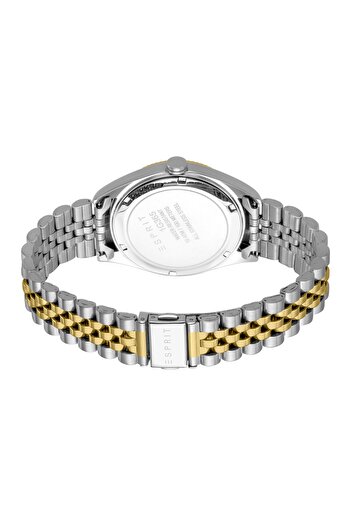 Esprit ES1G365M0075 Watch Men Silver Tone/Golden Tone with Black dial Quartz mechanism