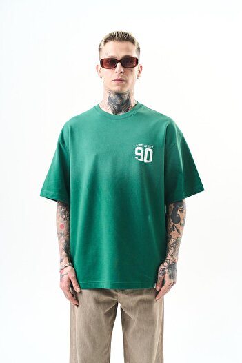 Respire Ανδρικό μπλουζάκι Ninety Printed Oversize