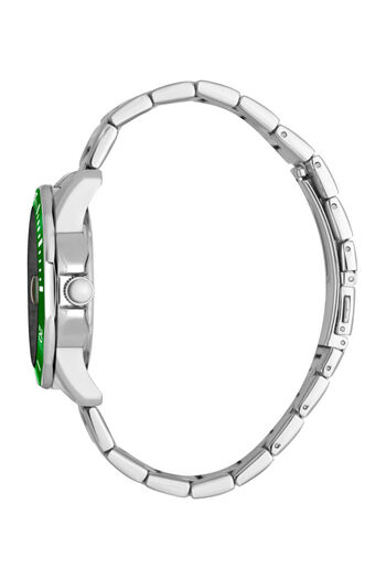 Esprit ES1G367M0065 Watch Men Kale Silver Tone with Black dial Quartz mechanism