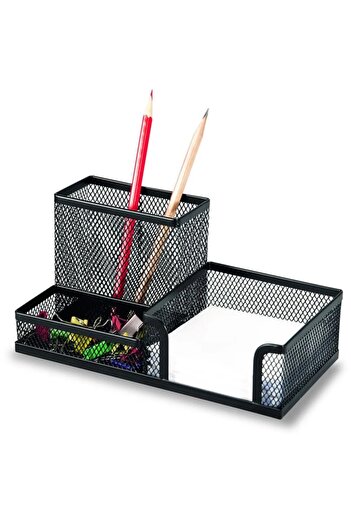 Bigpoint Metal Perforated 3-Eye Table Set Black -- Fx M.O