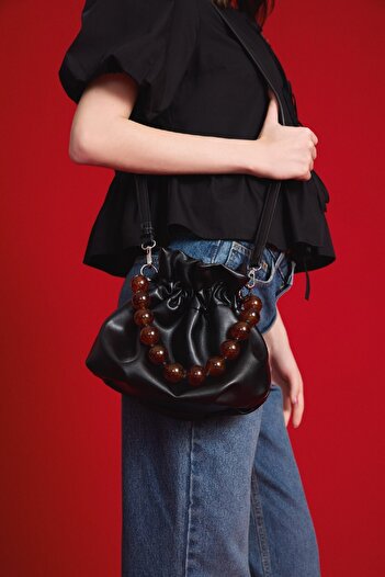 DeFacto Women's Faux Leather Shoulder Bag E3397Axns