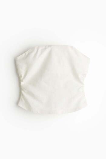 H&M Gathered corset top