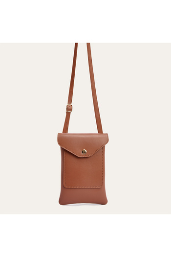 Mudo Leather Look Covered Phone Bag