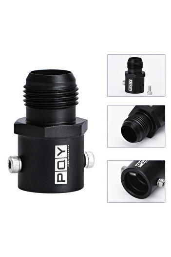 Choice1 FREE SHIPPING - Breather Fitting Adapter 19mm AN10 Valve Cover Vent Outlet K-Swap For Honda Civic...