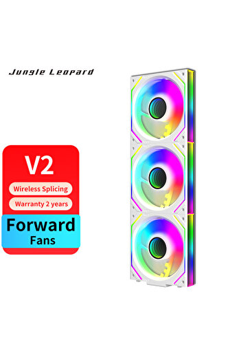 Choice1 A-RGB Other V2 W 3in1 120mm ARGB PC Case Fan with Infinity Mirror - 5V 3-Pin Daisy Chain PWM Sync, C