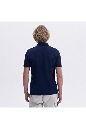 Ellesse Ανδρικό T-Shirt EM460-NV Polo Neck - Navy Blue
