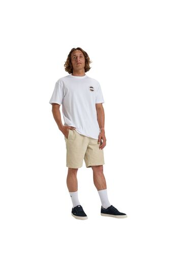 BİLLABONG Ανδρικό λευκό μπλουζάκι Rotor Fill Ss ΑΝΔΡΙΚΟ T-SHIRT EBYZT00295