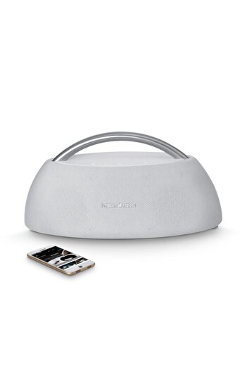 Harman Kardon مكبر صوت هارمان كاردون جو بلاي 3 المحمول اللاسلكي بتقنية البلوتوث مع صوت ممتاز - رمادي