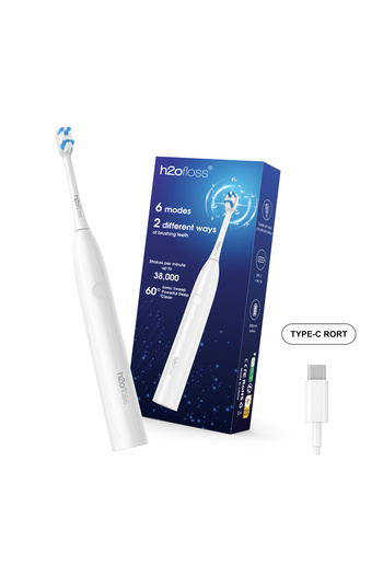 h2ofloss 2025 New Electric Toothbrush Ultrasonic Oral Cleaning Electric Toothbrush Long-lasting Intelligence