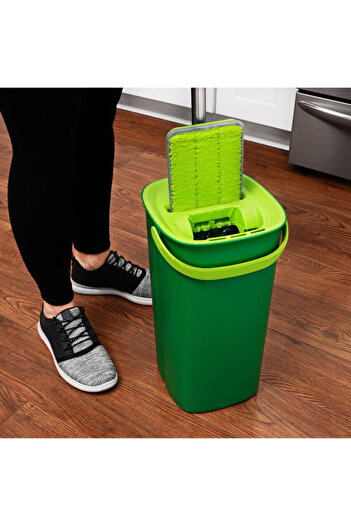 Libman Rinse 'n Wring Microfiber Floor Mop and Bucket Set 5 Liter
