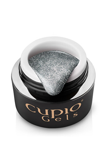 Cupio Gel Design Spider Disco Argintiu