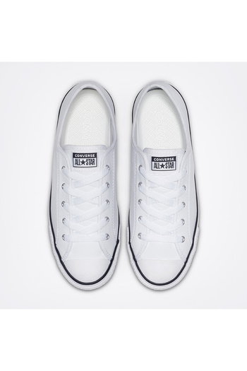 Converse Sneakers Converse Chuck Taylor All Star Dainty Leather Low Top, White, Unisex