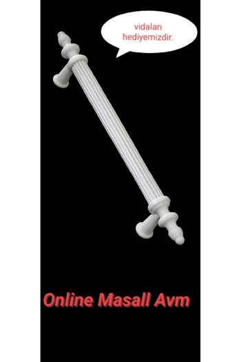 Online Masall AVM Hard Plastic 160mm Polymer Handle Cabinet, Dresser, Bedside Table, Kitchen Cabinet (10 Pieces)