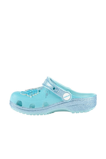 Crocs Frozen Elsa Classic Clog K Παντόφλες για κορίτσια Μπλε Παντόφλες για κορίτσια ΠΑΝΤΟΦΛΕΣ CR2997